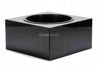 Elegancka MISA KWADRATOWA granitowa MCUBE25 na cmentarz – StoneOnline