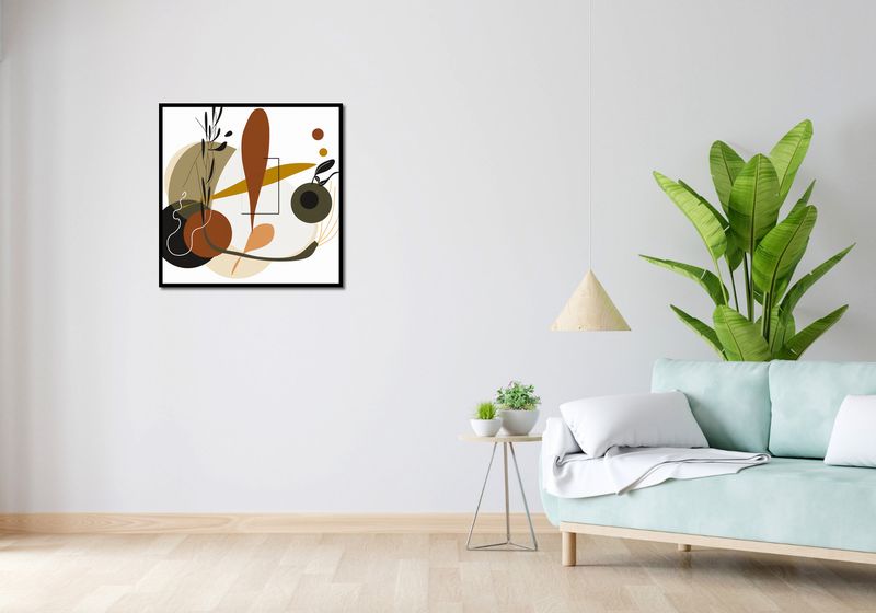 Plakat 70x70cm Ekspresja w Impresji zdjęcie 4