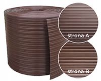 Taśma panelowa,ogrodzeniowa 19 x 26 m brązowa