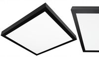 Plafon kwadratowy Smartled 40 x 3,5 cm czarny
