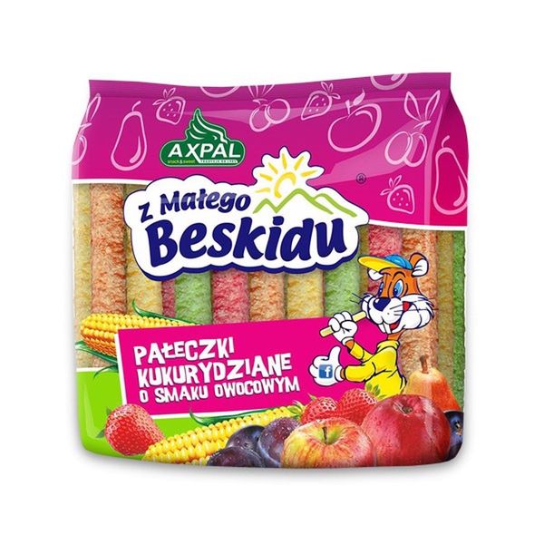 Axpal - Chrupki pałeczki owocowe z Małego Beskidu 60g zdjęcie 2