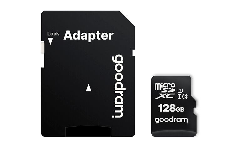 GOODRAM karta pamięci 64GB UHS I microSD Class 10 + Adapter SD zdjęcie 1