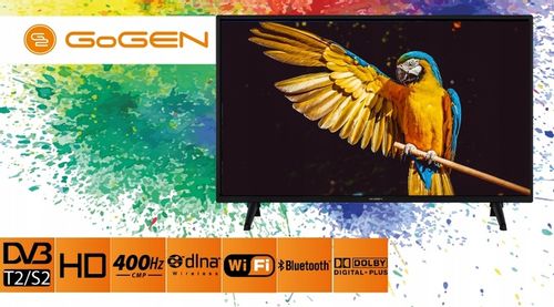 Telewizor SMART Android TV 24 cale HD WiFi DVB-T2 HEVC APLIKACJE Netflix na Arena.pl