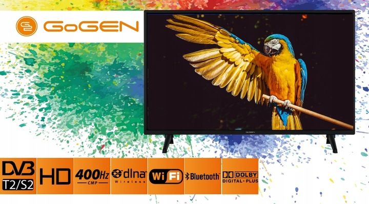 Telewizor SMART Android TV 24 cale HD WiFi DVB-T2 HEVC APLIKACJE Netflix zdjęcie 8