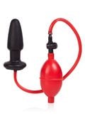 expandable butt plug black