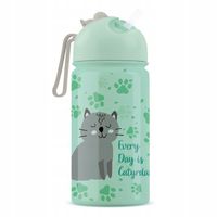 KUBEK TERMICZNY DLA DZIECI BIDON ZE SŁOMKĄ BUTELKA DO SZKOŁY BPA FREE 12H