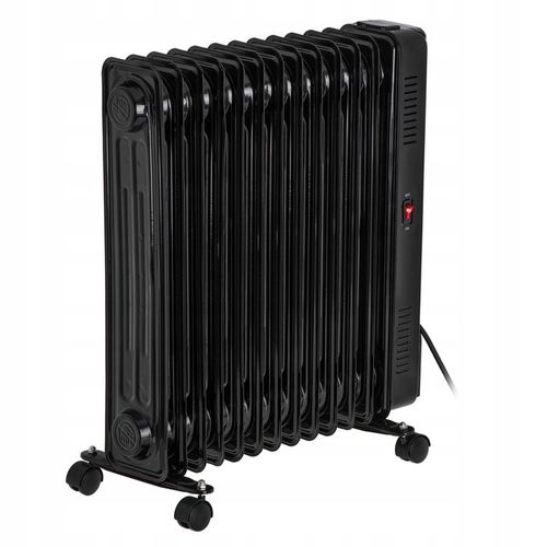 Grzejnik OLEJOWY Elektryczny 2500W 13 ŻEBER Kółka PILOT Timer REGULACJA na Arena.pl