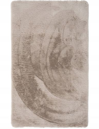 Dywan Pluszowy Rabbit do Sypialni Beżowy Dywanik Puszysty Miękki 60x100cm na Arena.pl