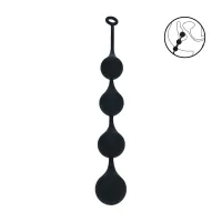 levelz silicone waterdrop kulki anatomiczne xxl 60mm czarny