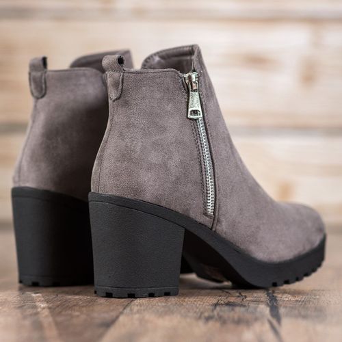 Modne Szare Botki r.38 na Arena.pl