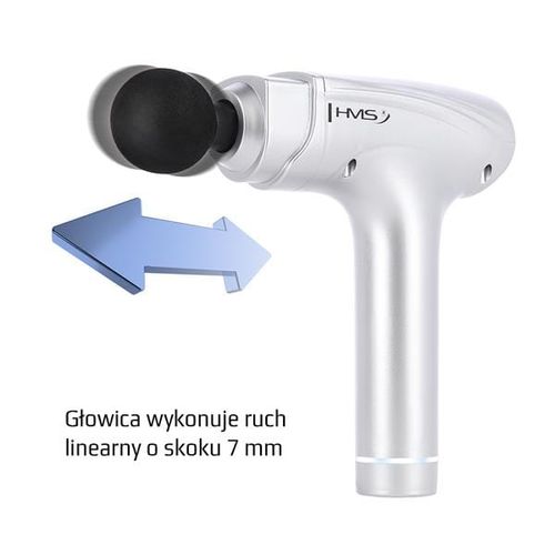 PDM3131 SILVER PISTOLET DO MASAŻU HMS na Arena.pl