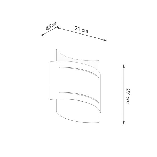 Kinkiet HESTIA czarny zdjęcie 4