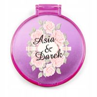 LUSTERKO z waszymi imionami podziękowania dla gości WESELE ŚLUB