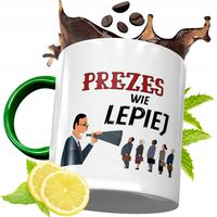 Kubek Zielony Dla Prezesa Na Urodziny Prezent