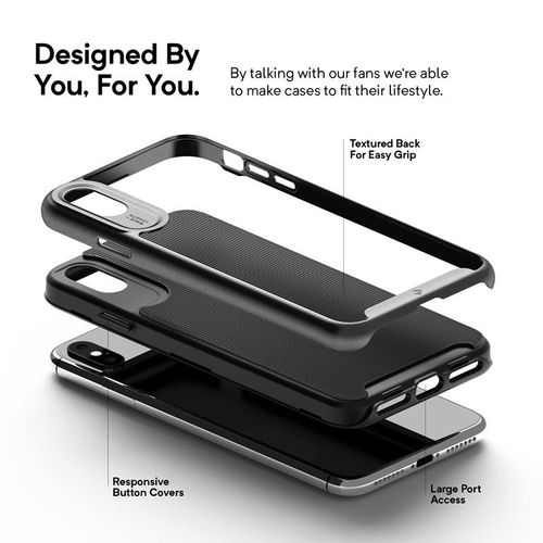 Caseology Wavelength Case - Etui iPhone Xs Max (Black) na Arena.pl