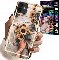 ETUI DO IPHONE 11 - KWIATISTY WZÓR SŁONECZNIK SŁONECZNIKI