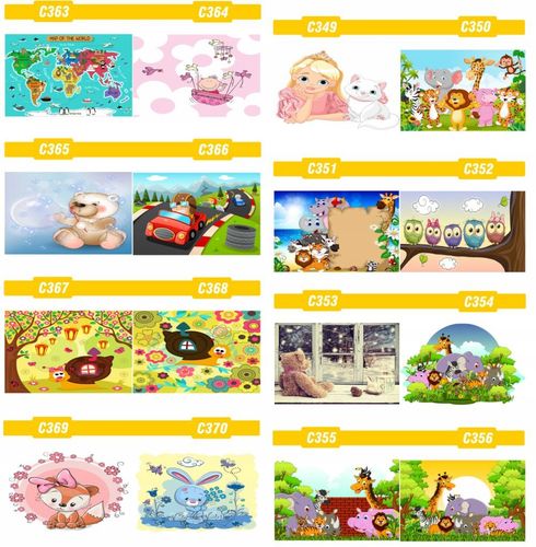 FOTOTAPETA dla dzieci zoo safari żyrafa słoń misiu na Arena.pl