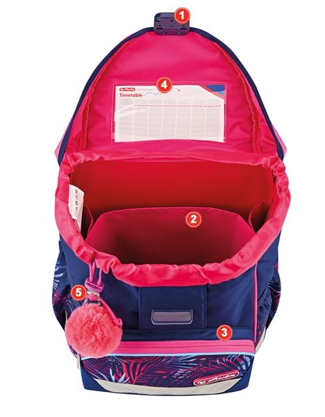 TORNISTER HERLITZ ULTRALIGHT PLUS TROPICAL CHILL zdjęcie 14