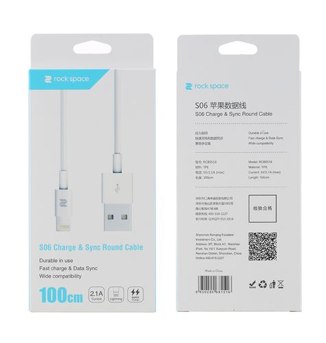 ROCK KABEL ŁADOWARKA LIGHTNING IPHONE 7 8 X XR na Arena.pl