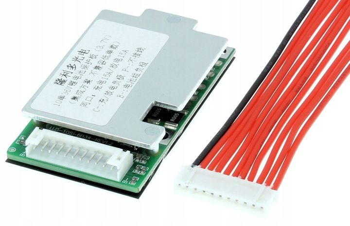 Moduł BMS 10s 15A Li-ion 18650 36V 42V Ładowarka zdjęcie 1