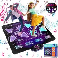 MUZYCZNA MATA PODWÓJNA GRY DZIECI DO TAŃCZENIA TAŃCA ZABAWKOWA 3PRĘDKOŚCI