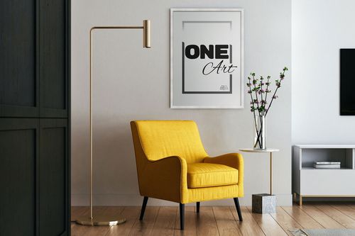 Ramka kwadrat Hekla MDF 60x60 biały 1szt. na Arena.pl