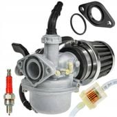 Gaźnik Tuning PZ19 Filtr Uszczelka ATV Quad Cross KXD 110 125 FMB