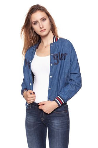 DAMSKA KURTKA PRZEJŚCIOWA WRANGLER BOMBER JACKET RETRO ACTIVE W412FD123 XS na Arena.pl