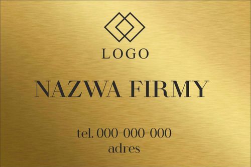 TABLICZKA z grawerem NA DRZWI BIURO GABINET SPA PROJEKT LOGO na Arena.pl