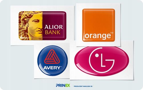 Wypukłe naklejki 3D PREMIUM - 100szt / do 10cm2 na Arena.pl