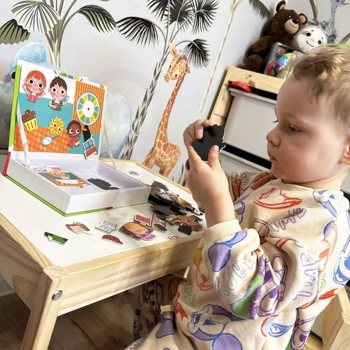 DLA DZIECI  PUZZLE DREWNIANE PUDEŁKO MAGNETYCZNE na Arena.pl