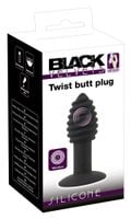 black velvets twist butt plug