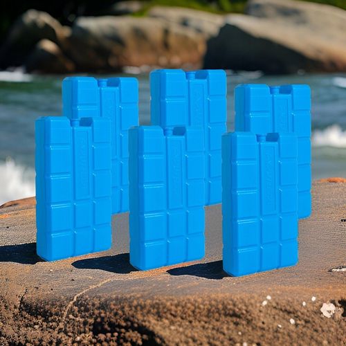 ZESTAW 6 WKŁADÓW 400 ML, 6 x WKŁAD CHŁODZĄCY, DO LODÓWKI TURYSTYCZNEJ na Arena.pl