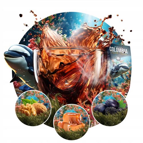 Kawa ziarnista 1kg COLOMBIA FAZENDA LAGUNA Fusion Edition 1kg + GRATIS na Arena.pl