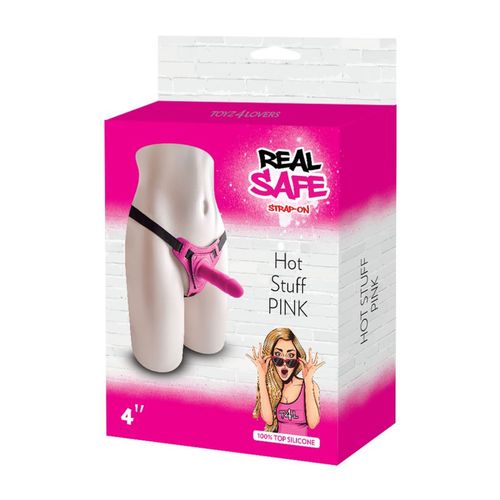 cintura regolabile strap on pink con fallo realistico na Arena.pl