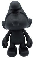 puppy smurf vinyl matte black figurka ruchoma 20cm