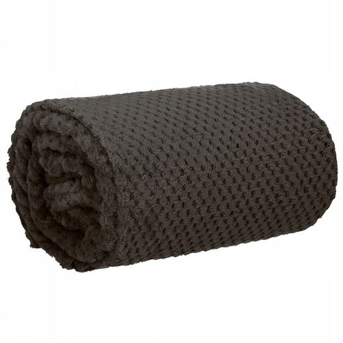 GRUBY KOC CIEPŁY NARZUTA DWUSTRONNA NA ŁÓŻKO KANAPĘ 150x200 cm PLED MIĘKKI na Arena.pl