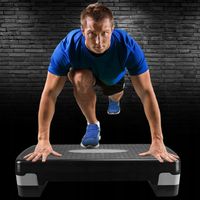STEP DO ĆWICZEŃ AEROBIKU FITNESS STOPNIE STEPPER Podest Modułowy