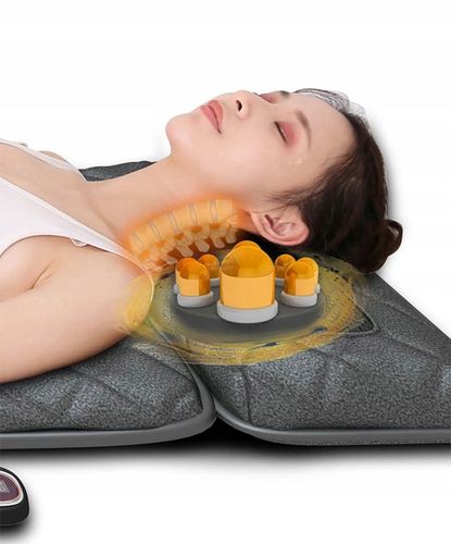 Materac masujący mata masująca shiatsu nefrytowy grzanie Gateway do masażu na Arena.pl