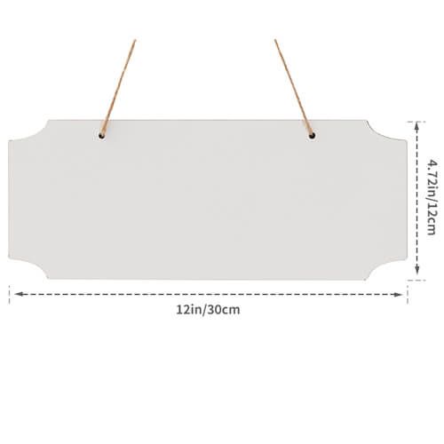 Zawieszka na drzwi z MDF-u do sublimacji - rozeta na Arena.pl