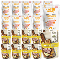 MOKRA KARMA DLA PSA TufTuf Betty's SASZETKA MIX SMAKÓW Kurczak 20x100g/125g
