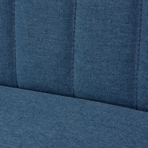 Sofa 117X55,5X77 Cm, Niebieski Materiał na Arena.pl