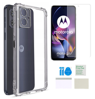 Etui pancerne do MOTOROLA MOTO G54 5G anti shock case + folia ochronna TPU