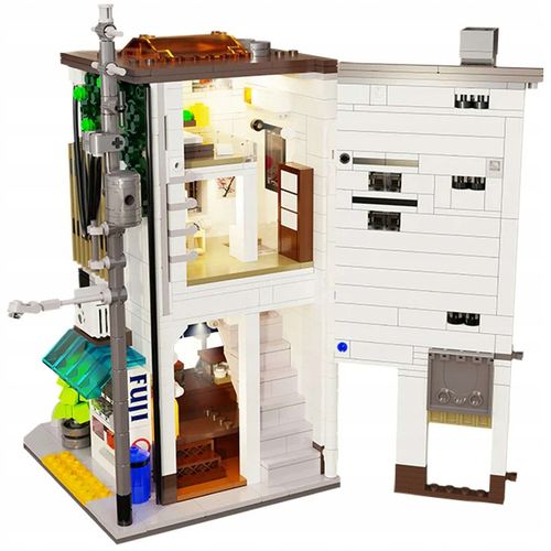 KLOCKI CADA JAPOŃSKI SKLEP Z BUŁKAMI BUN SHOP BUDYNEK ŚWIATŁO LED 1108 EL. na Arena.pl