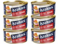 KRAKUS SCHAB 6x 300g KONSERWA 83% MIĘSA PUSZKA