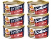 KRAKUS SCHAB 6x 300g KONSERWA 83% MIĘSA PUSZKA