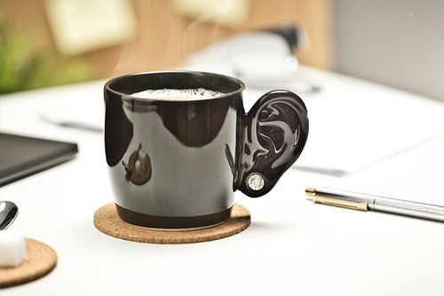 Kubek ucho - CZARNY na Arena.pl