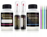 LAKIER SAMOCHODOWY ZAPRAWKA TOYOTA 070 PERŁA + BEZBARWNY + BUTELECZKI