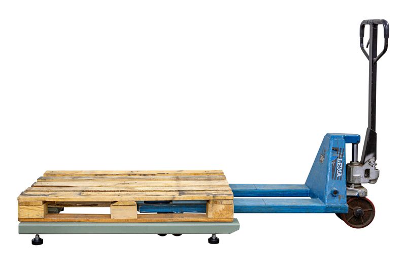 WAGA ELEKTRONICZNA PALETOWA 1,5t MAGAZYNOWA LCD zdjęcie 5