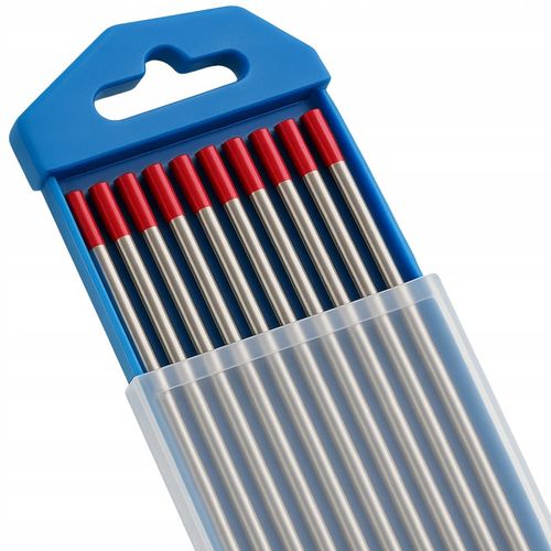 Elektrody wolframowe TIG czerwone WT20 ⌀1,6x175mm | 10 szt. DC na Arena.pl